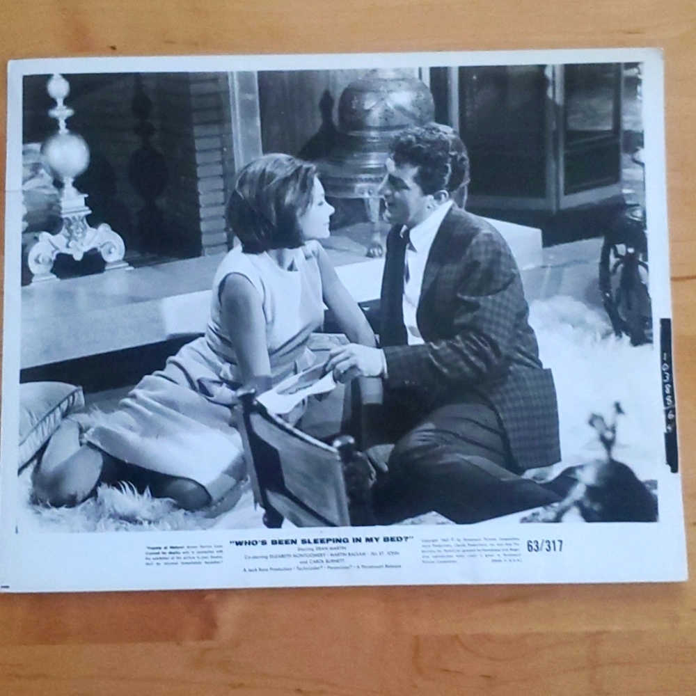 Dean Martin/E. Montgomery "Who's Been Sleeping in My Bed" 1963 Vintage Still